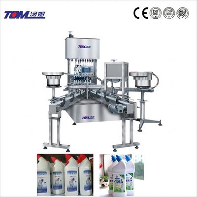 kopen 2000BPH Monoblock Filler Capper Machine 200ml-1000ml Automatische Bleach Filling Machine online manufacture