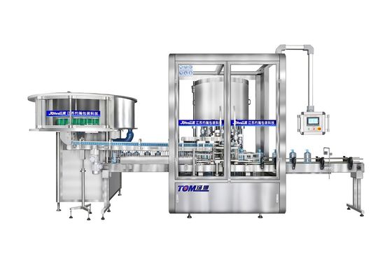 kopen 6000BPH PLC-gecontroleerde roterende dopmachines 8 10 12 koppen online vervaardiging