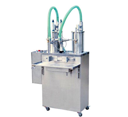 kopen 2 sproeiers Piston Shampoo Filling Machine 100 ml-1000 ml Halfautomatisch online vervaardiging