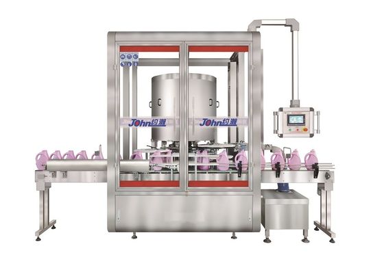 kopen Wasmiddel automatische dopmachine 4 / 6 / 8 koppen hoge snelheid online vervaardiging