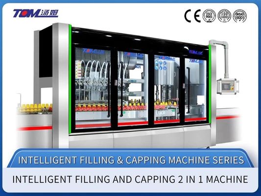 kopen 2 In 1 Monoblock Vloeistofvulmachine 3000-5000BPH 50-1000ml online vervaardiging