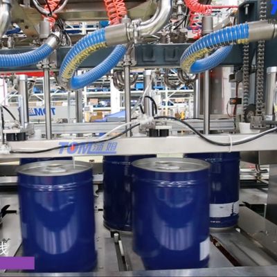 kopen Automatische machine voor het vullen van chemische smeermiddelen voor de industrie online manufacture
