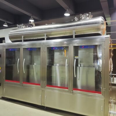 kopen Volledig automatische besturing met behuizing en etiketteringsmachine online manufacture