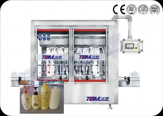 Persoonlijke verzorgingsmiddelen Shampoo-vulmachine PLC-gecontroleerd automatisch 100ML-1L