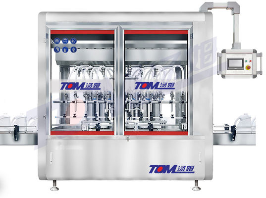 1L-5L Automatische olievulmachine met 6 sproeiers 1200 BPH