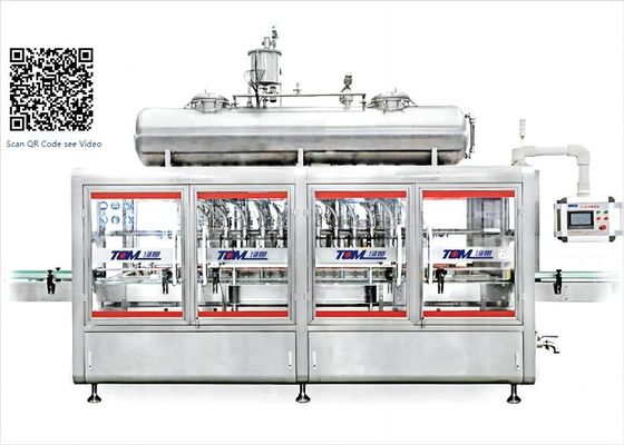 Automatische smeermiddelvulmachine PLC-gestuurd 1L-5L lineair type