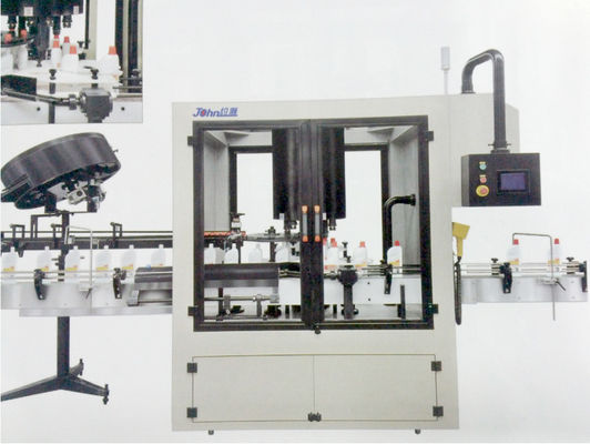 Niet-metaal roterende automatische dopmachine PLC-gestuurde fles