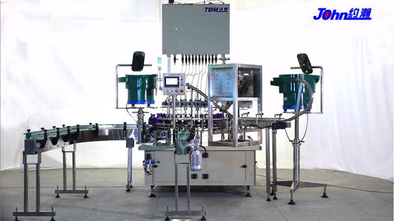 Roterende ontsmettingsmiddelvulmachine 1200BPH 3 in 1 vulmachine
