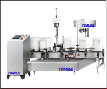 Eenkopige automatische vul- en bekledingsmachine Rotary 20L 800BPH
