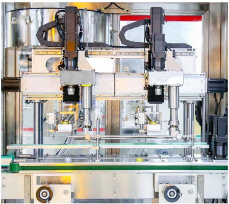 Automatic Capping Machine Wide Applicability Compatible with Various Bottle Shapes and Cap Designs for Flexible Production