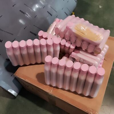 Shampoo- en conditioneringsmiddelenvulmachine met hoge viscositeit met deksel en etikettering