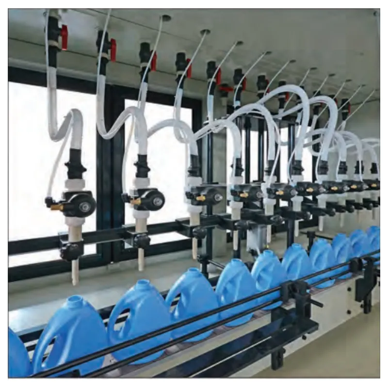 500 ml-3000 ml anti-corrosie niet-metalen bleekmiddel vulmachine 3