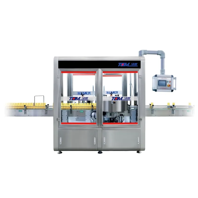 1l-5l eetbare olie specerij olie saus sap azijn hoge snelheid automatische vulmachine dop en verpakkingsmachine 6