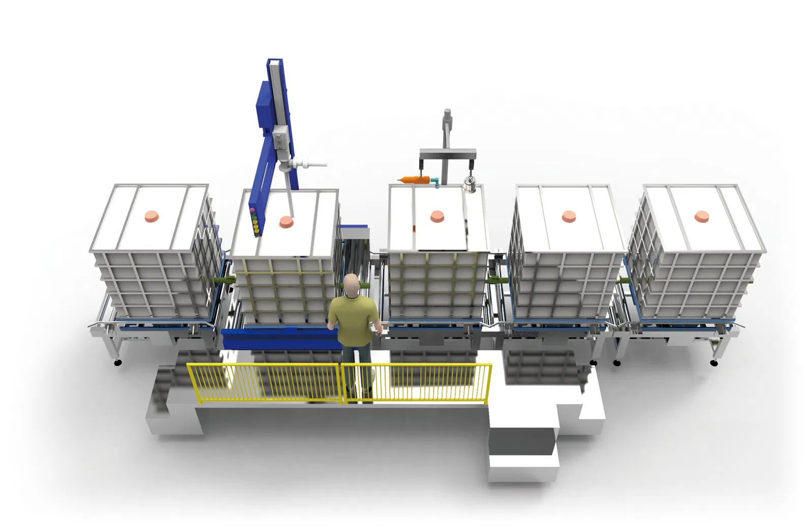 Chemische verpakkingsmachine met stabiele gasbron en laag verbruik voor het vullen van 200 liter ton vat vloeibare verpakkingsbehoeften 0