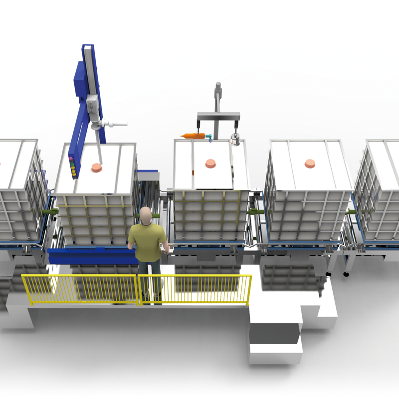Chemische verpakkingsmachine met stabiele gasbron en laag verbruik voor het vullen van 200 liter ton vat vloeibare verpakkingsbehoeften 2
